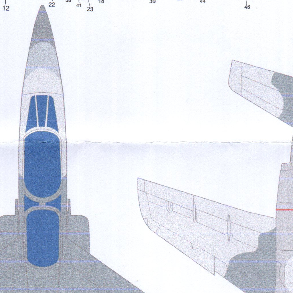 รูปลอกน้ำ DECAL VEHA สเกล 1/48 ALPHA JET TH