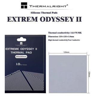 🔥จัดส่งในไทย🔥Thermalright Pad EXTREME ODYSSEY ซิลิโคนแผ่นระบายความร้อน 12.8 W/MK &lt;แผ่นใหญ่ 120X120mm&gt;