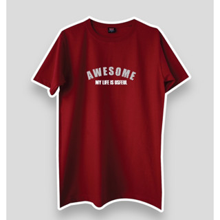 AWESOME (S-L) เสื้อยืดCotton100