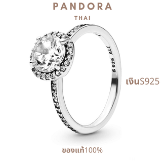 THAI🏅💎สินค้าพร้อมส่งในไทย💎Pandoraแท้ แหวนpandora เงินS925 pandoraแหวน ของแท้100% แหวนผู้หญิง เครื่องประดับ ของขวัญ