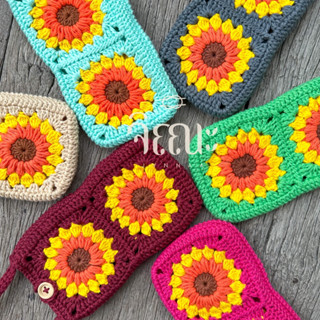 [🌻สินค้าพร้อมส่ง🌻]💙Flower Crochet Minimal💚 By.Jynnaa