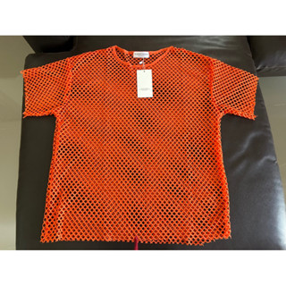 เสื้อตาข่ายสีส้มฟรีไซส์ ส้มส้ม