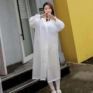 เสื้อกันฝนแฟชั่น EVA สไตล์เกาหลี Rain coats กันน้ำ แบบหนา คุณภาพดี