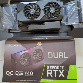 ASUS DUAL RTX3070 O8G - 8GB GDDR6 มือสอง ประกันศูนย์ไทย