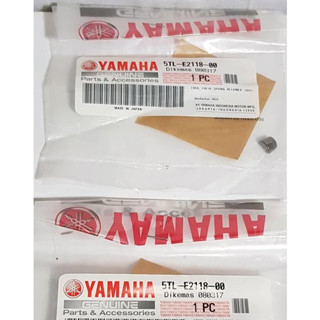 ปะกับวาล์ว ปะกับล็อควาล์ว ยามาฮ่า มีโอ YAMAHA MIO (1AA-12118-00) อะไหล่แท้จากศูนย์ (5TL-E2118-00)