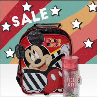 กระเป๋าเป้สะพายหลัง disney ลายmickey mouseลิขสิทธิ์แท้ขนาด 13 นิ้ว