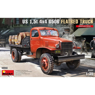 1/35 US 1,5T 4×4 G506 Flatbed Truck [MI 38056]