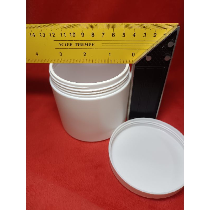 กระปุก พลาสติก PE 500 ml.(สีขาว)