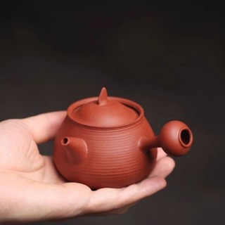 Original ore Chaozhou Zhuni semi-handmade small side handle teapot oolong tea kung fu teapot