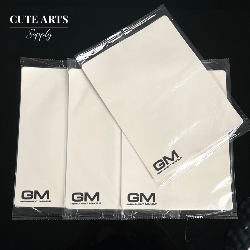 หนังฝึกสัก หนังเรียบ GM แผ่นหนัง ของแท้ สำหรับช่างสัก คุณภาพสูง แผ่นหนังฝึกสัก หนา 1มิล ขนาดA5(ครึ่งของA4)