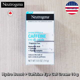 Neutrogena® Hydro Boost + Caffeine Eye Gel Cream 14 g ครีมเจลบำรุงรอบดวงตา ลดรอยคล้ำใต้ตา อายครีม