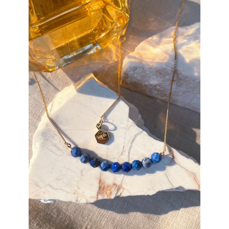 Saph necklace No.1 with Lapis Lazuli