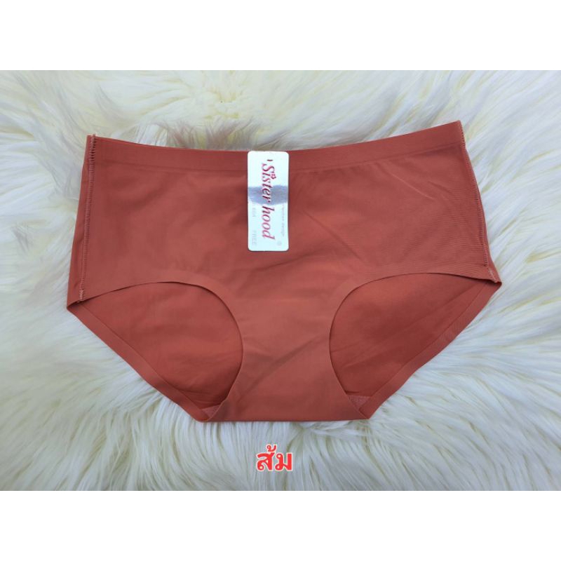 กางเกงในหญิง sister hood 604 ไร้ขอบกระชับเต็มก้นฟรีไซส์ XL - รูปที่ 6