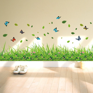 สติ๊กเกอร์ติดผนัง wall sticker pvc ต้นไม้ ดอกไม้ ลายนก ทะเล สติ๊กเกอร์แต่งบ้าน สติกเกอร์แต่งห้อง วอลเปเปอร์ XL7180