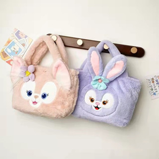 น่ารัก Sanrio kuromi melody  ins ถือ กระเป๋าการ์ตูนน่ารัก plush bag