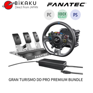 🇯🇵【Direct from Japan】Fanatec(ฟานาเทค) GRAN TURISMO DD PRO PREMIUM BUNDLE PC/PS4/PS5/Xbox Racing Games Accessories