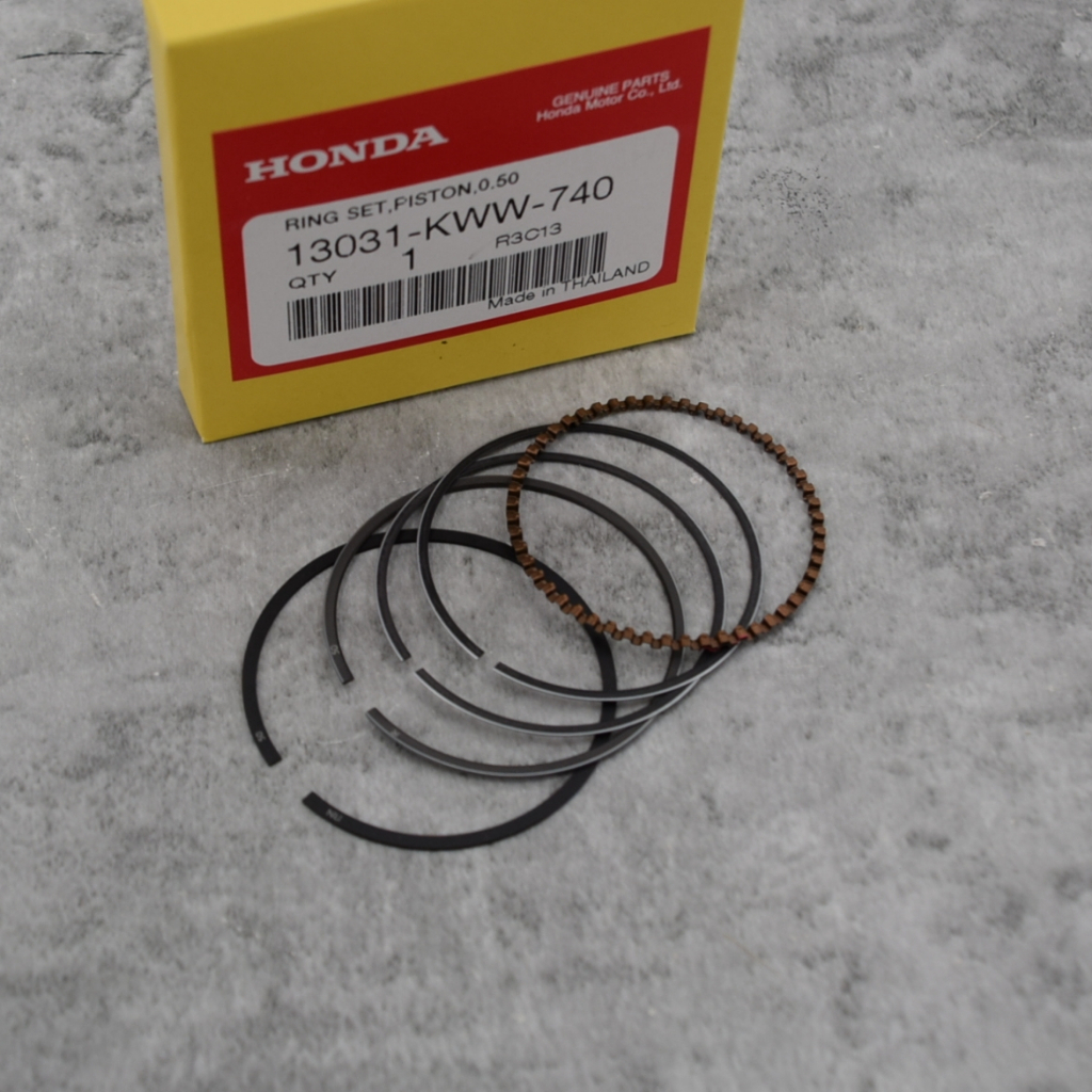 ชุดแหวนแท้(S0.5/50.50มิล) เวฟ110i/ดรีม110i (2011-2017) Scoopy-I (10-16) / Zoomer-x(12-14) / spacy-I 