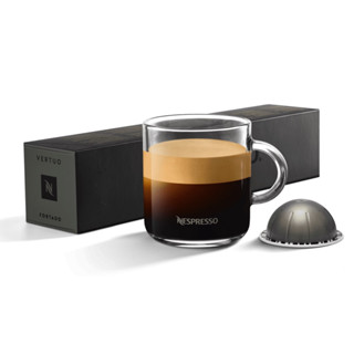 NESPRESSO Vertuo FORTADO GRAN LUNGO Coffee เนสเพรสโซ เวอทัว โฟรทาโด้ กาแฟคั่วบด แคปซูล 10 Coffee Pods