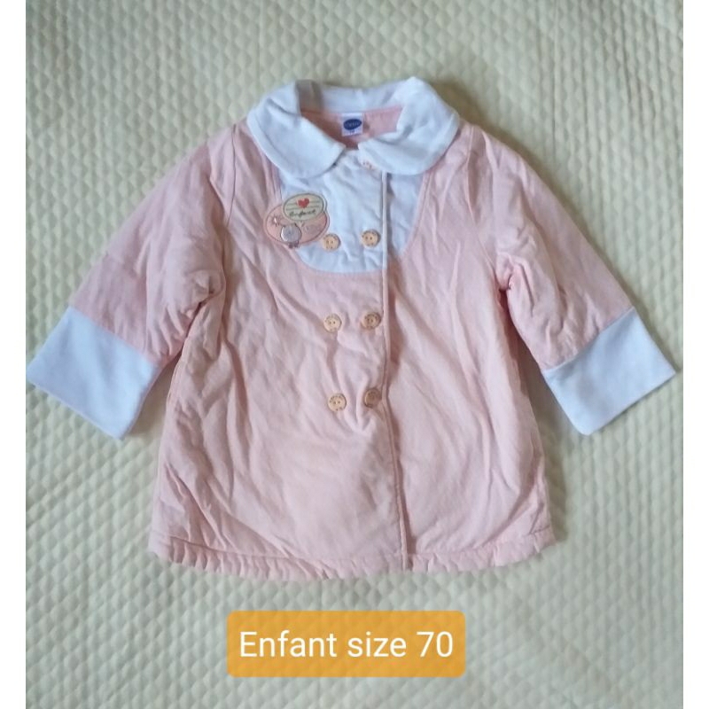 เสื้อกันหนาว Enfant size 70 มือสอง
