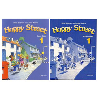 Happy Street Class Book 1 OXFORD : หนังสือเรียน หนังสือกิจกรรม ภาษาอังกฤษ