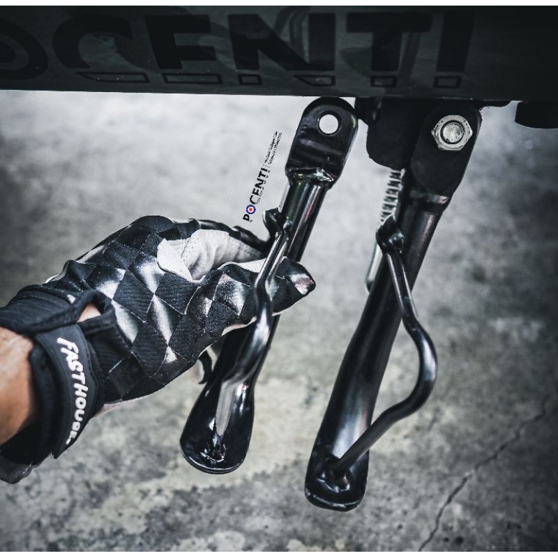 ฮิต! ขาตั้งสั้น Lambretta X300 X200 X250 สั้นลง1นิ้ว จอดสบายใจ ไม่ต้องกลัวล้ม แลมเบรตต้า X300 X200 X250 : Pocenti