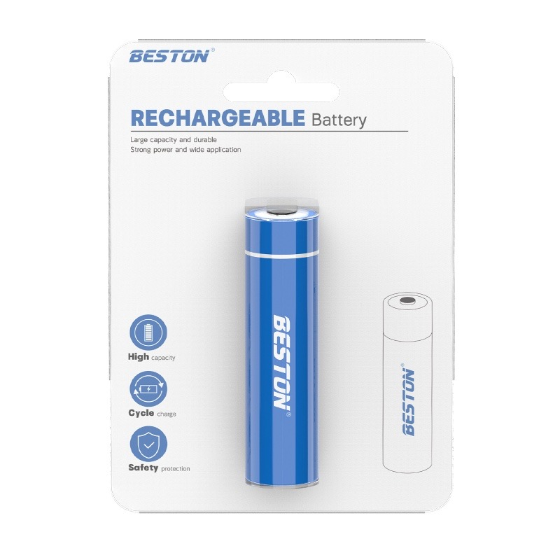 ถ่านชาร์จ BESTON 18650 3300mAh Li-ion Battery 1 ก้อน