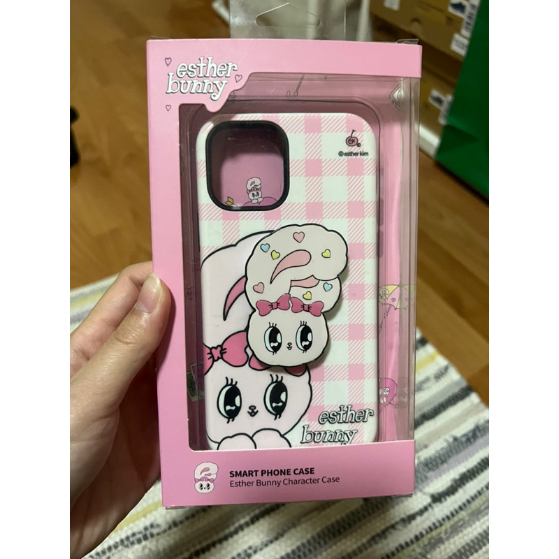 IPhone 12 - Esther bunny Case + griptok
