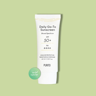 🍀 PURITO : แท้สแกนได้ exp.2025 daily go-to sunscreen spf 50+ pa++++ 60ml sun กันแดด