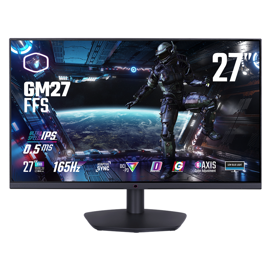 MONITOR (จอมอนิเตอร์) COOLER MASTER 27'' GM27-FFS 165Hz Gaming monitor (CMI-GM27-FFS-EK)