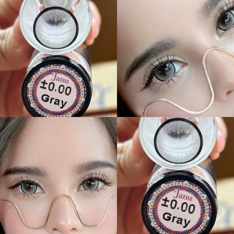 บิ๊กอายส์สีเทา Janis gray รุ่นเทาตัดขอบสวยแซ่บ ตาคม14.5 winklens