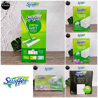 [Swiffer] Dry Sweeping Cloth or Wet Mopping Cloth ไม้ถูพื้น ไม้ม็อบ ม็อบถูพื้น ทำความสะอาดพื้น แผ่นถูแบบแห้งและแบบเปียก