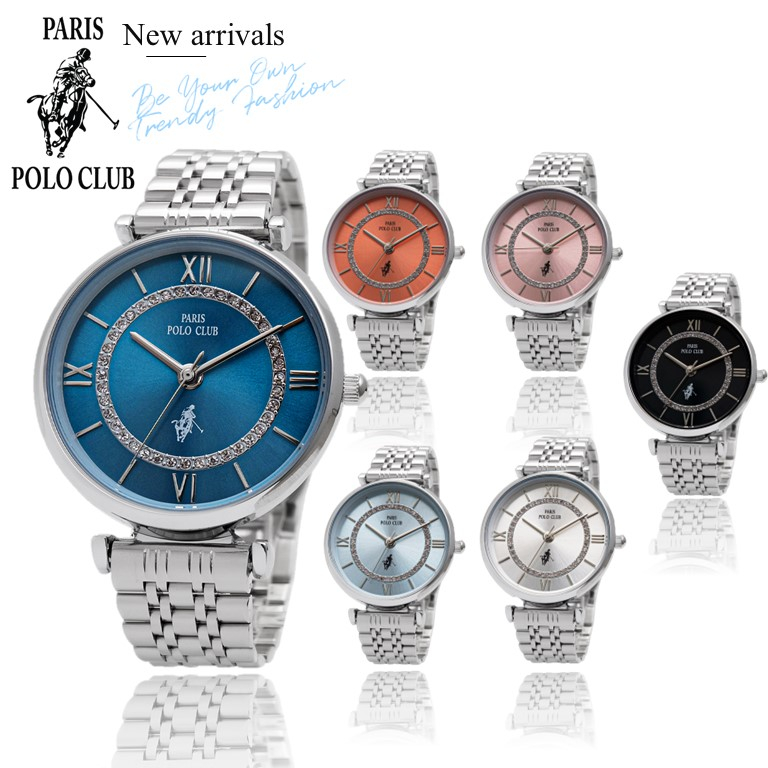 นาฬิกาข้อมือผู้หญิง Paris Polo Club รุ่น PPC-220505L