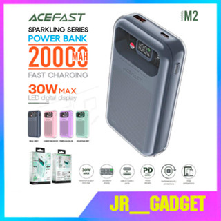 Acefast รุ่น M2 แบตสำรอง แบตเตอรี่ Fast Charge Power Bank M2 ชาร์จเร็ว 30W ความจุ 20000mAh ไทป์ซี in/out