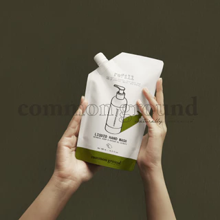 Common Ground Liquid Hand Wash (Refill รีฟิล) เจลล้างมือ Avocado Oil Extracts กลิ่น Magnolia 500ml