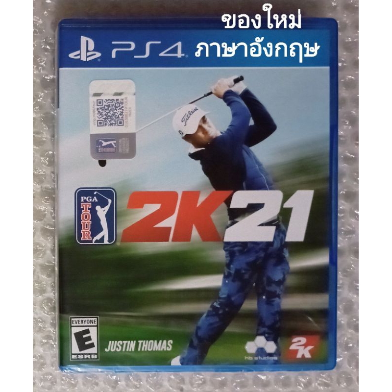 มือ1 PGA TOUR 2K21 JUSTIN THOMAS ตำหนิ ภาษาอังกฤษ ENGLISH PLAYSTATION 4 EN PS4 GOLF SPORTS ตีกอล์ฟ 2