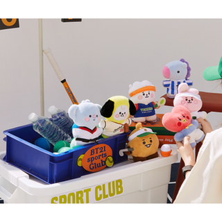 พร้อมส่ง BT21 BABY Costume Plush&amp;Closet ตุ๊กตา เปลี่ยนชุดได้