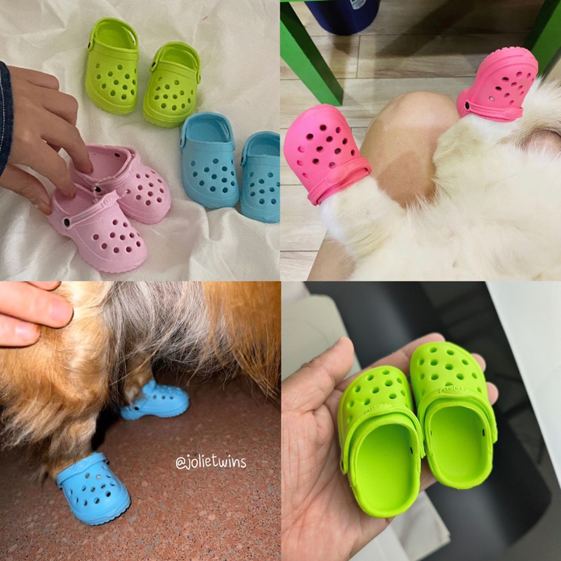 พร้อมส่ง รองเท้ามินิ ไซส์จิ๋วๆ ใส่เท้าสัตว์เลี้ยง ทำเป็นพวงกุญแจก็น่ารักน้า 45004