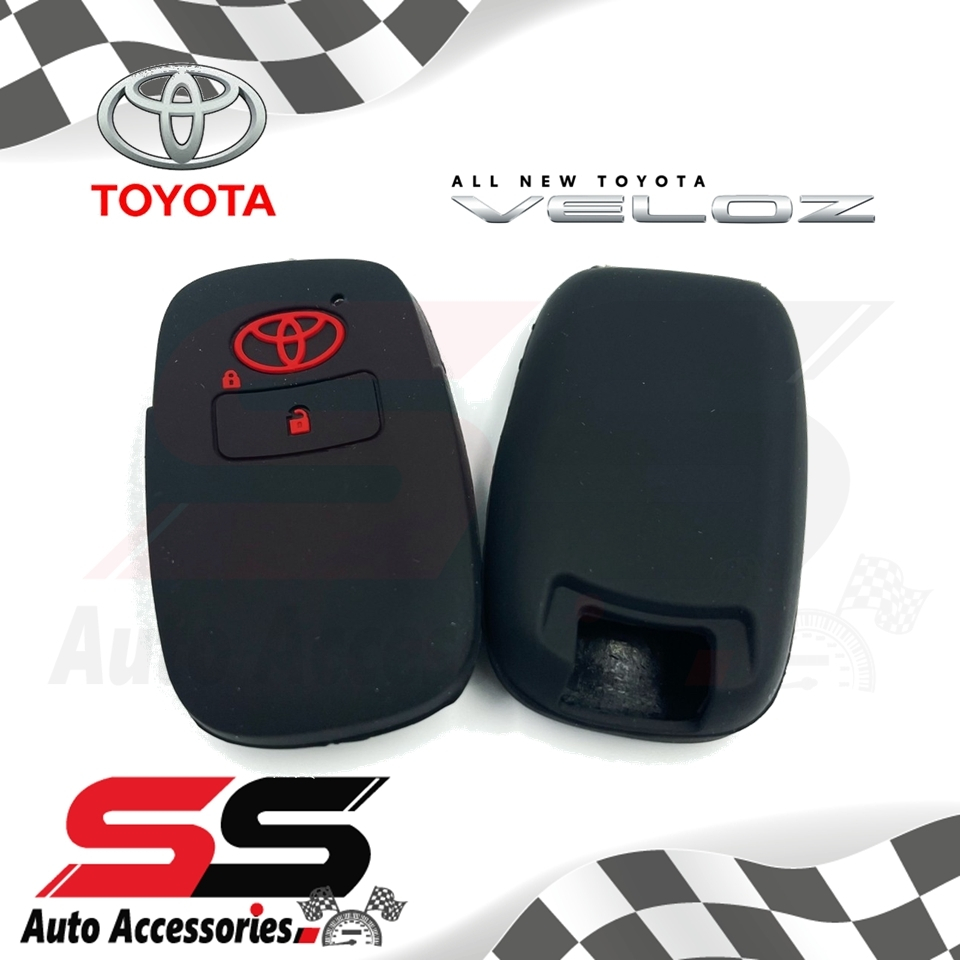 ซิลิโคนกุญแจรถยนต์ เคสกุญแจรถ ปลอกกุญแจ Toyota Veloz ปี2022-ล่าสุด