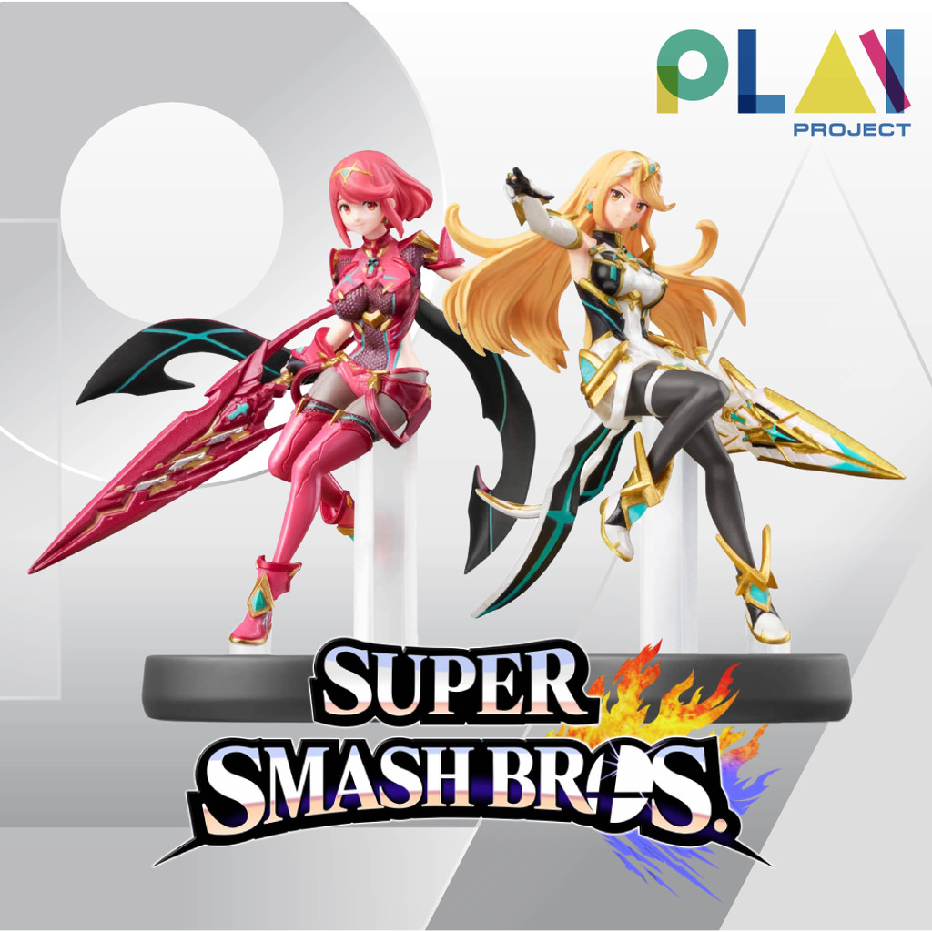Amiibo Super Smash Bros. Xenoblade Chronicles Pyra & Mythra [มือ1]