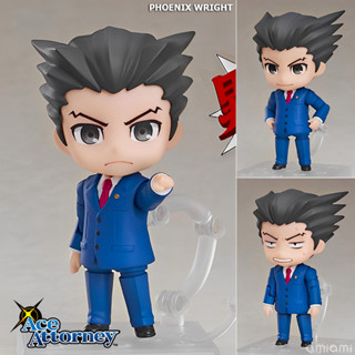 Nendoroid เนนโดรอยด์ Ace Attorney ทนายความเอซ Phoenix Wright ฟีนิกซ์ ไรท์ หัวหน้าทนาย ชุดสูท Suit Model Anime โมเดล