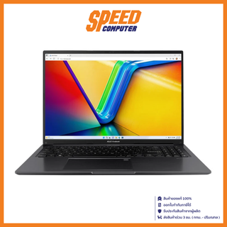 ASUS VIVOBOOK 16 OLED M1605YA-MB778WS NOTEBOOK (โน๊ตบุ๊ค) AMD Ryzen7 7730U/Indie Black/ By Speed Computer