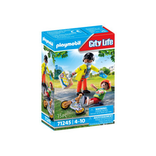 Playmobil 71245 Rescue Paramedic with Patient กู้ภัย แพทย์กับผู้ป่วย