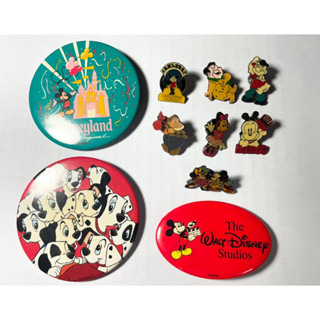 เข็มกลัดดิสนีย์(Disney) และตัวการ์ตูนอื่นๆ วินเทจมือสองสภาพเก่าเก็บ