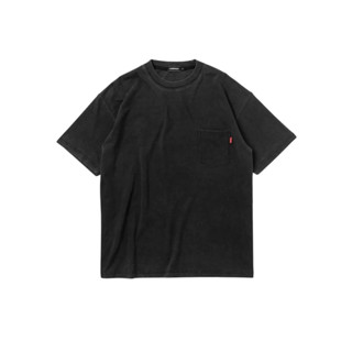 Carnival Oversized Washed Pocket T-Shirt Black