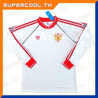 Manchester United 1991 Retro Jersey เสื้อแมนยูแขนยาวย้อนยุค Cup winners cup