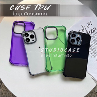 TPU CASE เคสมุมกันกระแทก เคสใสกันกระแทก เคสสำหรับรุ่นไอโฟน78/SE2 -14 14pro 14promax