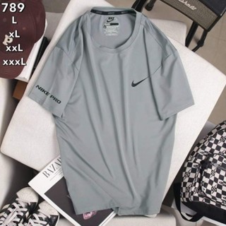 Nike  เสื้อยืดออกกำลังกาย เเขนสั้น เนื้อผ้าดีมีความยืดหยุ่น ใส่เล่นกีฬา