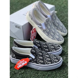 Vans Slip on ❌ Di-or ☀️พร้อมส่งส่งไวค่ะ