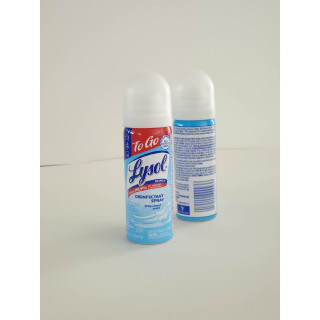 Lysol Disinfectant Spray To Go สเปรย์ฆ่าเชื้อไวรัสและแบคทีเรียขนาดพกพา