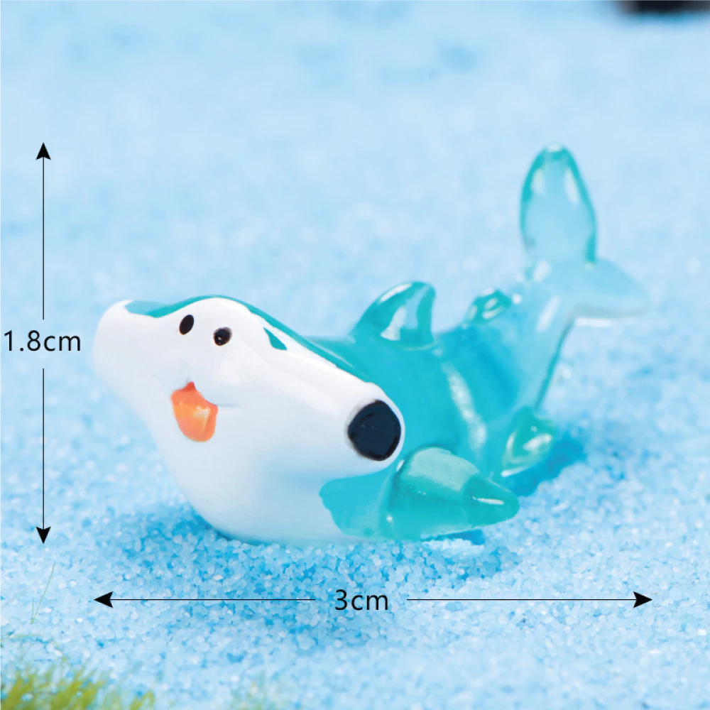 ตุ๊กตาสัตว์ทะเลจิ๋ว เรซิ่นแต่งสวน thumbnail 6